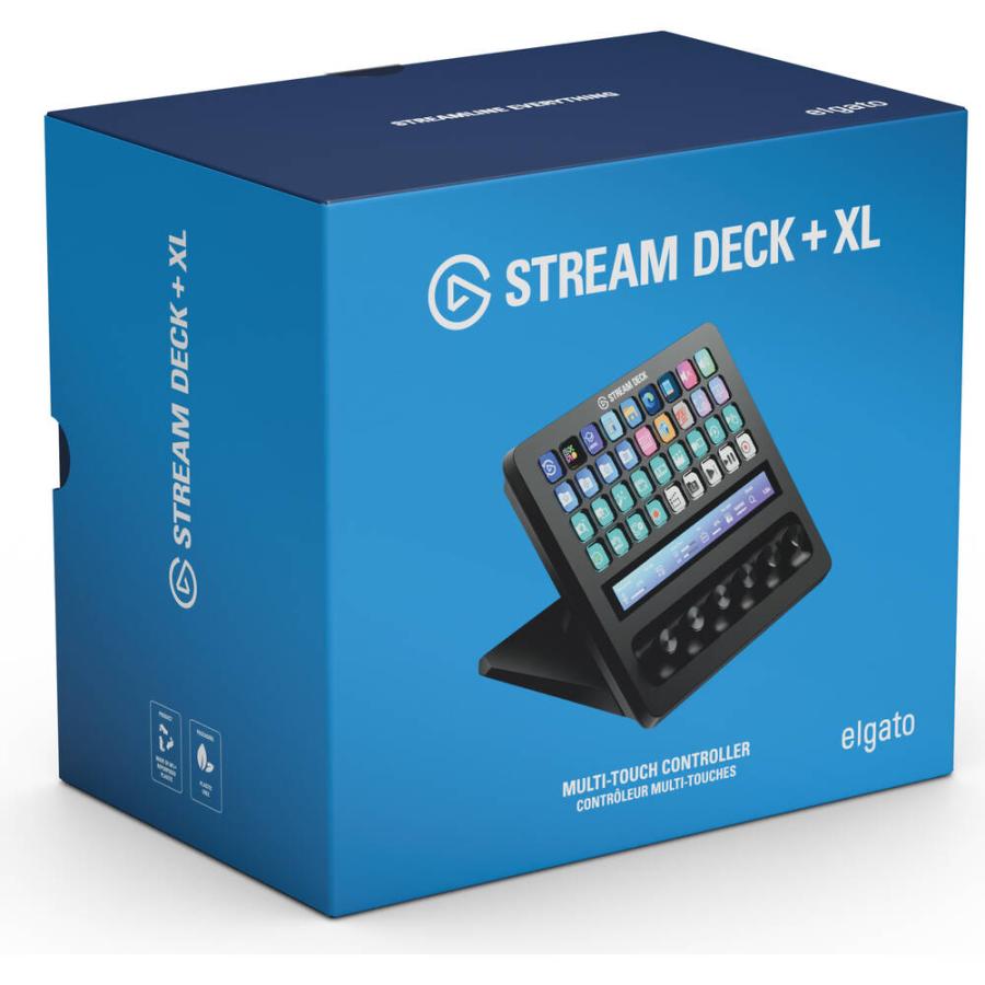 Stream Deck + XL [10GBX9901] 36キー+6ダイヤル コントロールデバイス