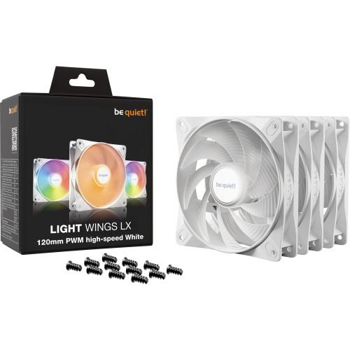 Light Wings LX 120mm PWM HS WHITE Triple　LGTWNGLX120PWMWHHS3P