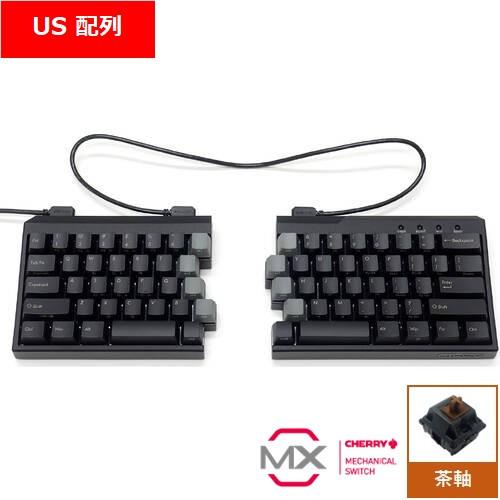 Majestouch Xacro M10SP 72US 茶軸・英語 US ASCII・マクロ対応・左右