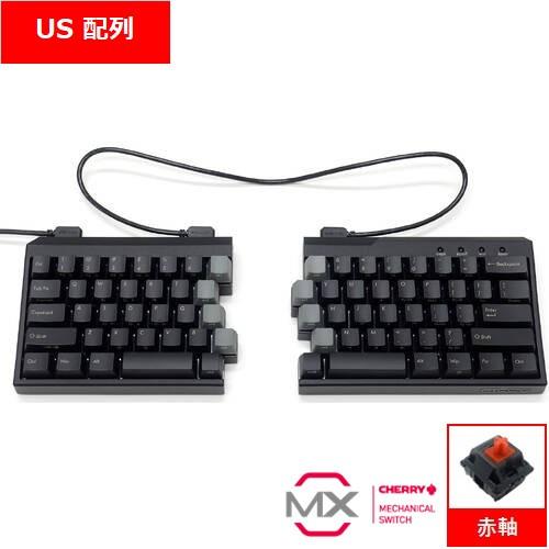 Majestouch Xacro M10SP 72US 赤軸・英語 US ASCII・マクロ対応・左右