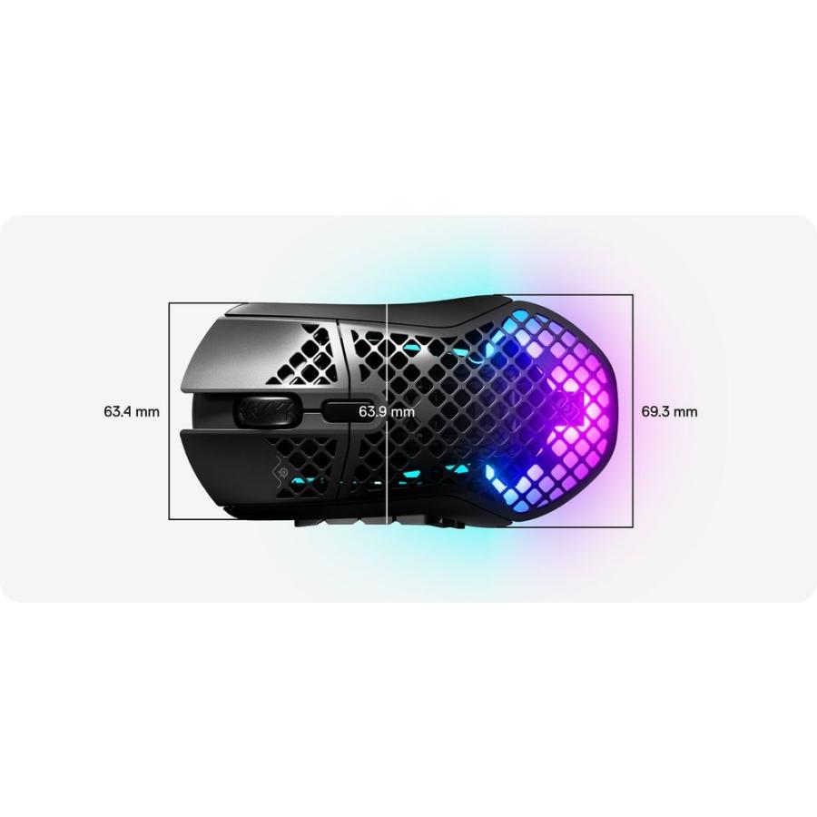 Aerox 9 Wireless [62618J] USB無線/Bluetooth 対応 18000DPI 18ボタン
