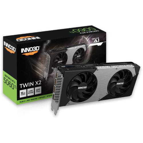 GeForce RTX 5060 Ti 16GB TWIN X2 GD5060T-16GERX2 : ツクモ パソコン