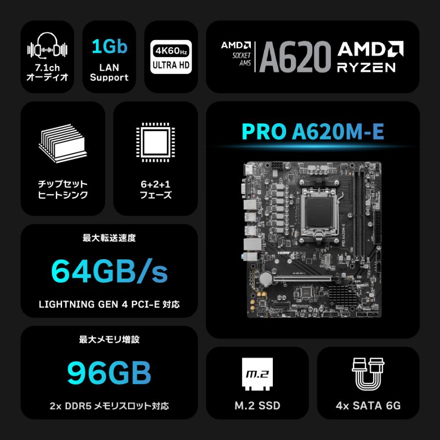 PRO A620M-Eの画像