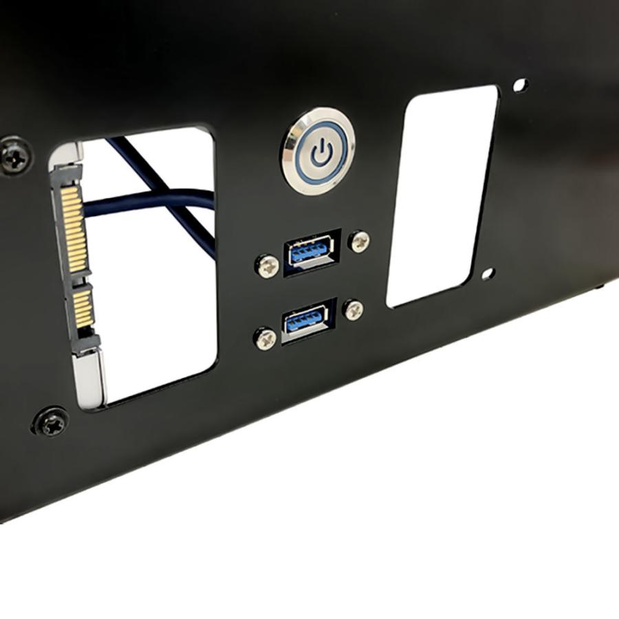 3wayオープンフレーム スタック式 PCケース 3wayオープンフレーム スタック式 [ATX /Micro ATX