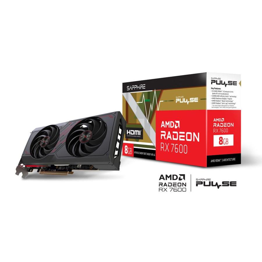 PULSE RADEON RX 7600 GAMING 8GB GDDR6 : ツクモ パソコン Yahoo!店