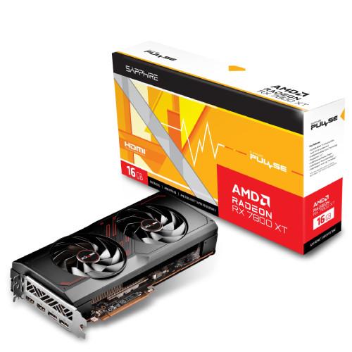 PULSE Radeon RX 7800 XT GAMING 16GB GDDR6 SAP PULSE Radeon RX 7800 XT GAMING 16GB GDDR6 SAP