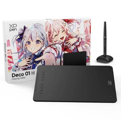 Deco 01 V2 2023年イラストコンテスト最優秀賞パッケージデザイン 10x6.25インチ 有線 ペンタブレット の商品画像