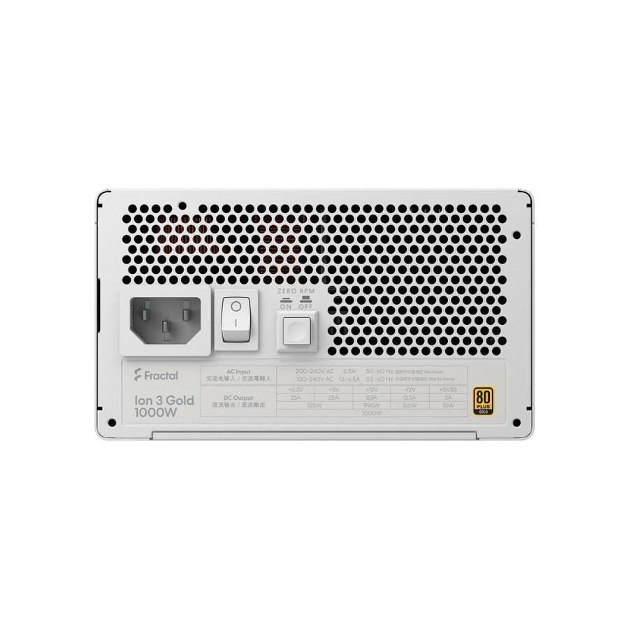 Ion 3 Gold 1000W White　FD-P-IA3G-101