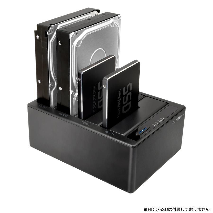 裸族のお立ち台 QUAD USB10G (CROS4U10G)_2
