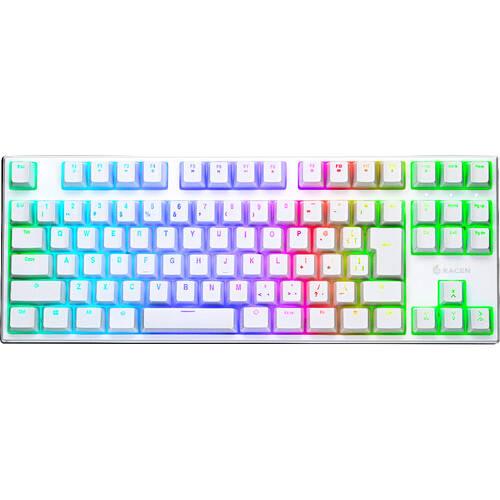RACEN 磁気スイッチ式ゲーミングキーボード Mag Swift [CRC-GKMGRT01WT