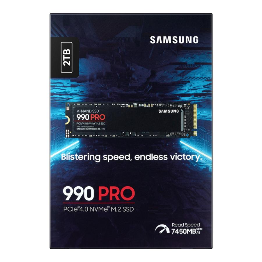 990 PRO MZ-V9P2T0B-IT [M.2 NVMe 内蔵SSD / 2TB PCIe Gen4x4 SSD PRO