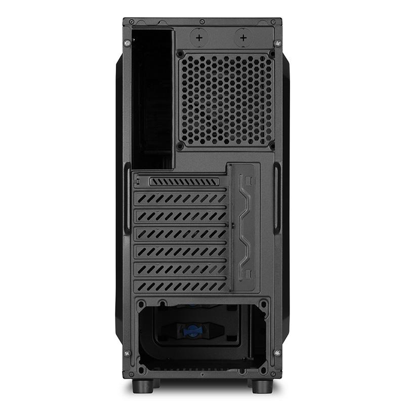 【中古】 Sharkoon ATX MicroATX対応ミドルタワーPCケース VS4-Vシリーズ ブラック SHA-VS4-VBK SHA-VS4-VBK / ミドルタワー ATX対応 : ツクモ パソコン Yahoo!店