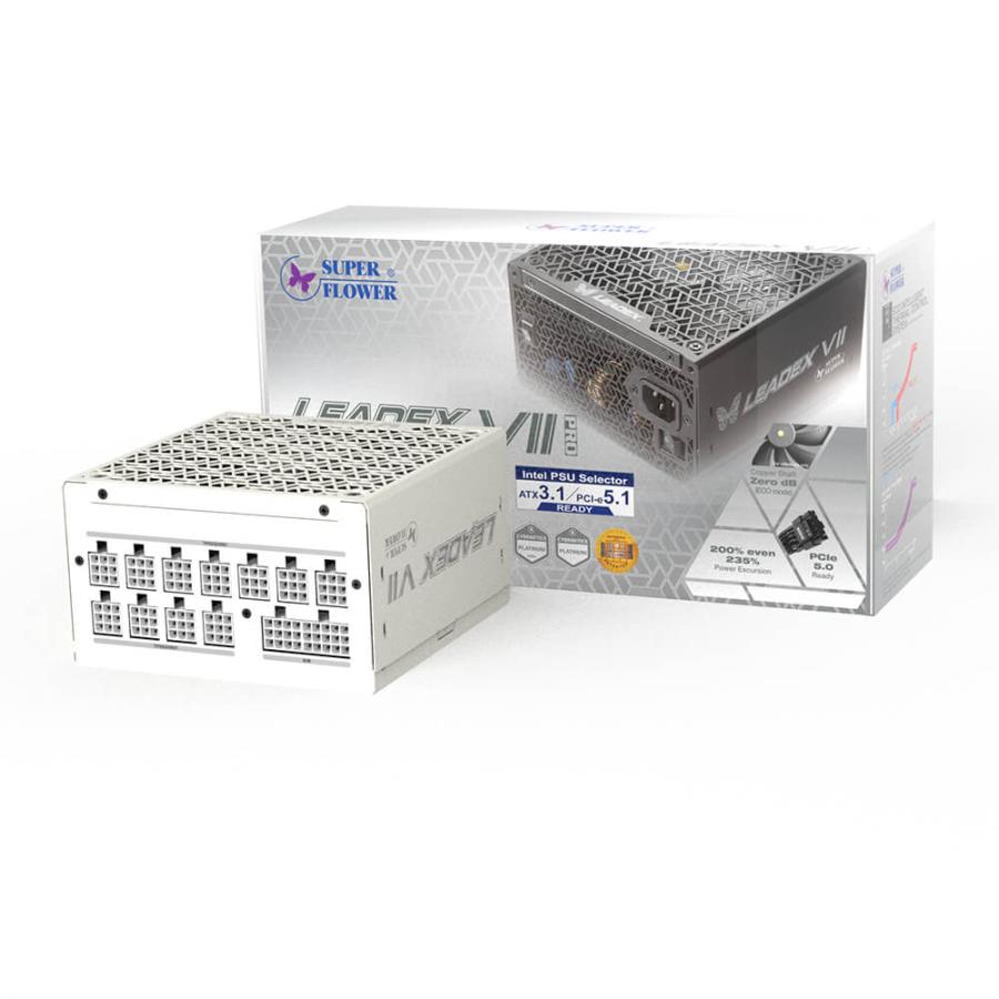 LEADEX VII PLATINUM PRO 1200W WT　SF-1200F14XP WT_5