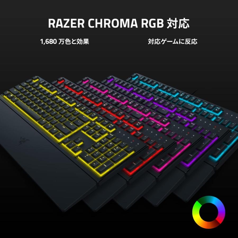 Ornata V3 X JP 有線 日本語配列フルキー ゲーミングキーボード 静音