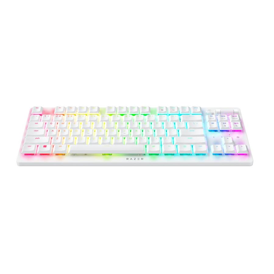 DeathStalker V2 Pro Tenkeyless White Edition Linear Optical Switch 