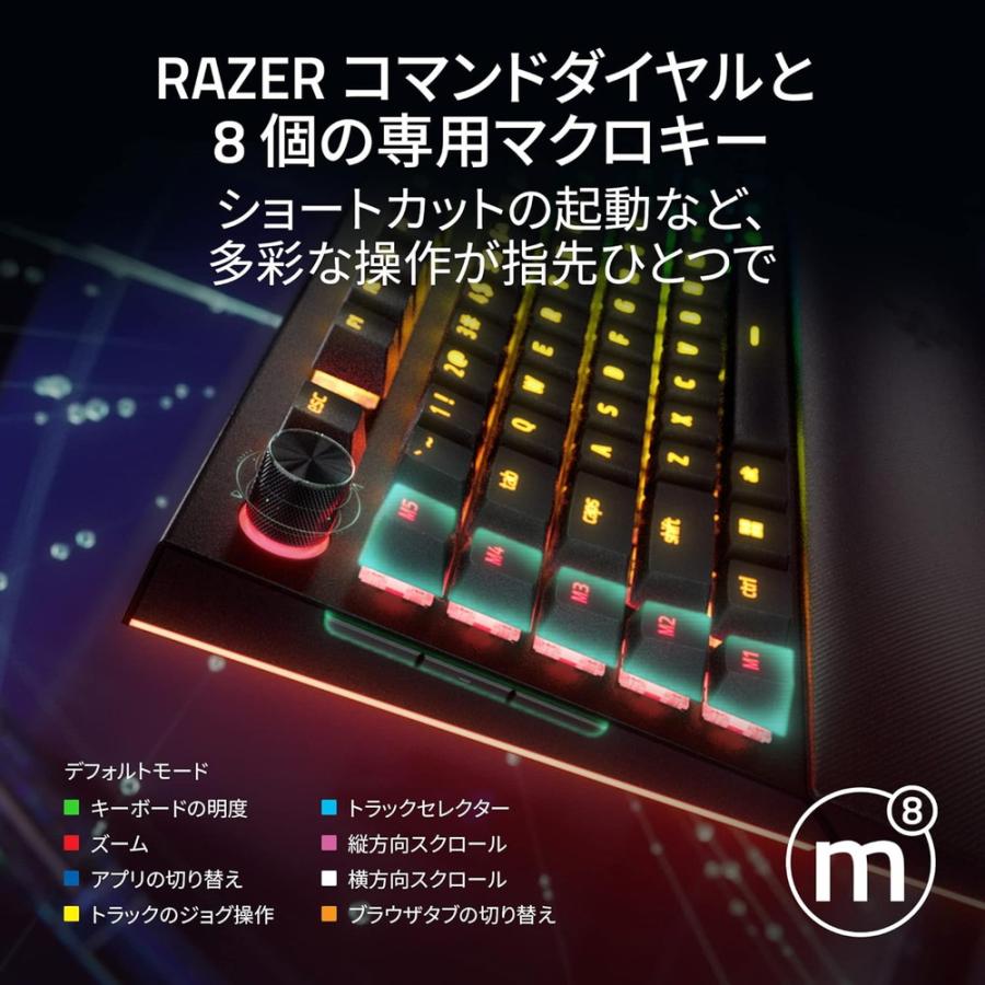 BlackWidow V4 Pro JP Yellow Switch 有線 日本語配列フルキー