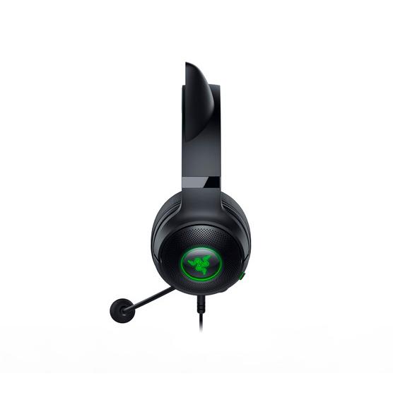 Kraken Kitty V2 (Black) 有線USB ゲーミングヘッドセット ネコミミ
