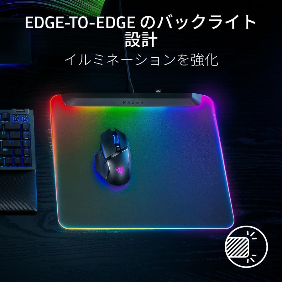 Firefly V2 Pro フルイルミネーション式ゲーミングマウスパッド