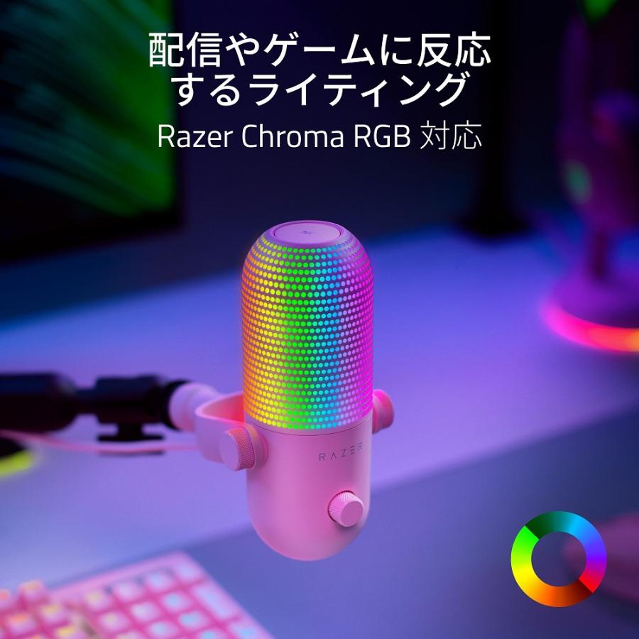 Seiren V3 Chroma (Quartz Pink) USB接続 コンデンサーマイク 【日本