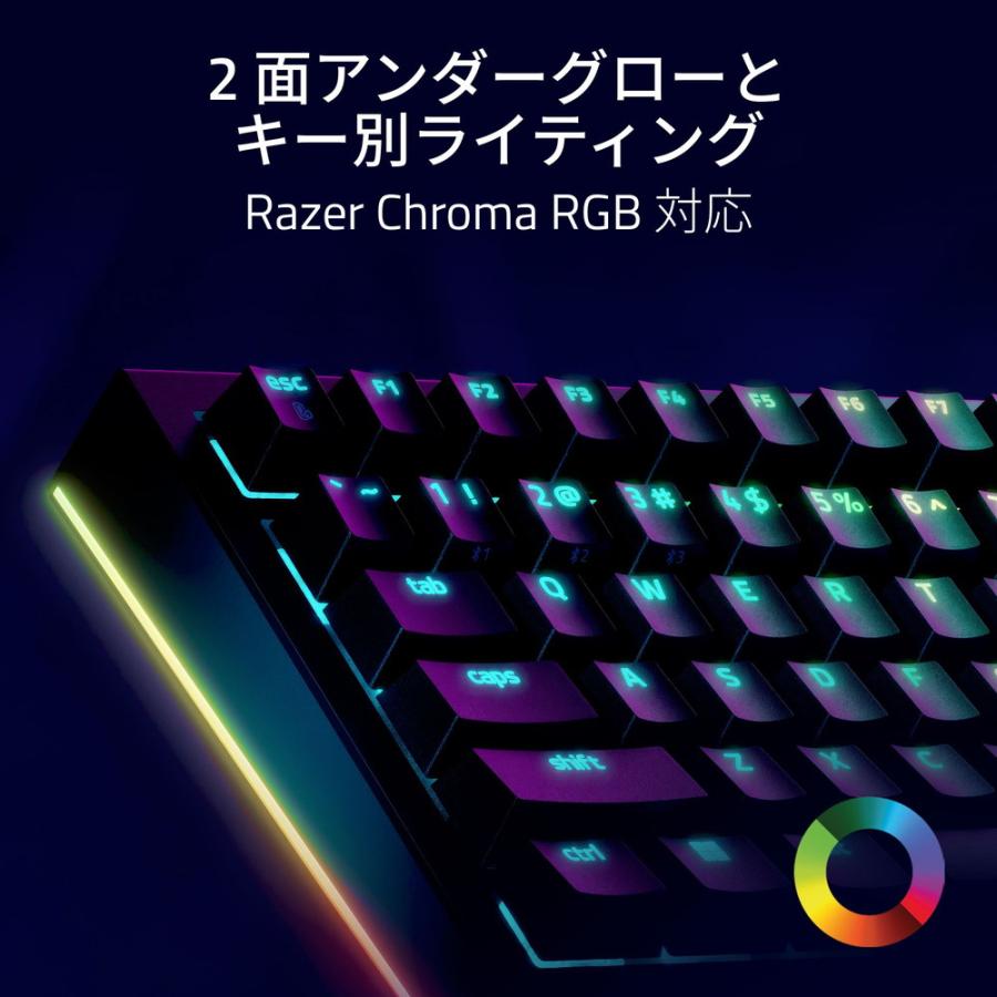 razer blackwidow V4 75% 日本語配列 Razer BlackWidow V4 75% Review: A Colorful Entrance | WIRED