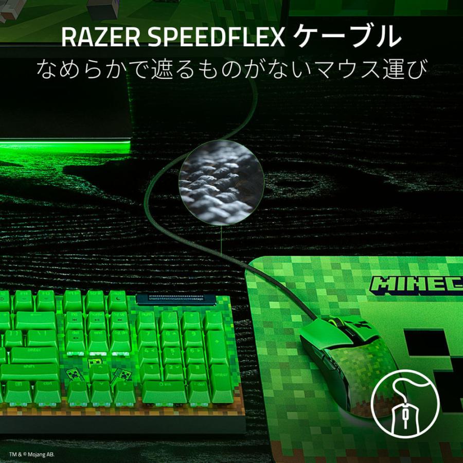 Cobra Minecraft Edition 有線 小型ゲーミングマウス 軽量58g 【日本