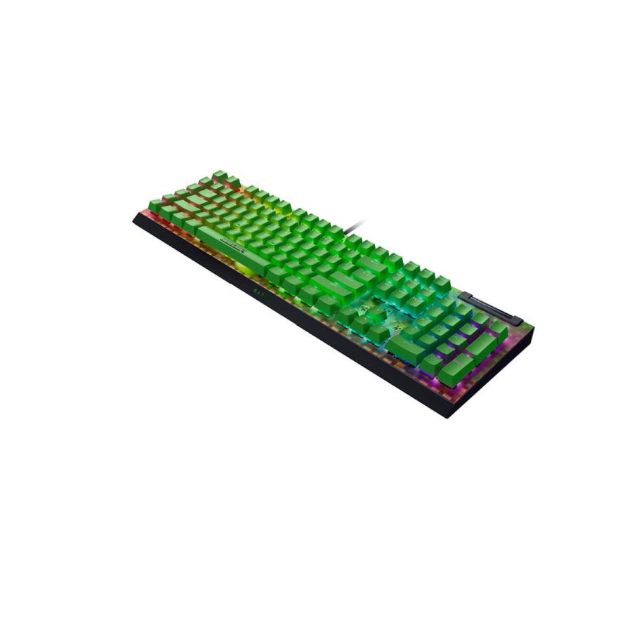 BlackWidow V4 X Minecraft Edition Green Switch 英語配列フルキー