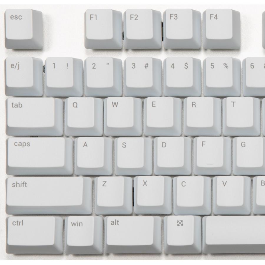 Designer Keycaps - Matte White (158 keys) [GRT046-DKC-WT] 様々な