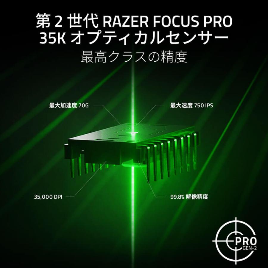 Viper V3 Pro SE 超軽量左右対称型ワイヤレス e スポーツゲーミングマウス RZ01-04550100-R3A1の画像