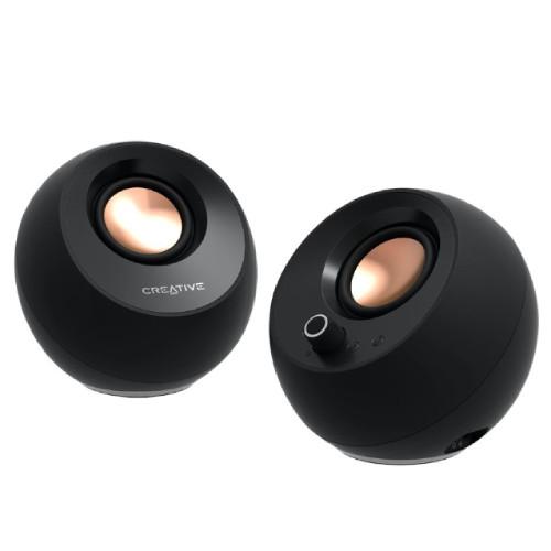 Creative Pebble Pro SP-PBLPRO-BK [ブラック]の商品画像（Yahoo!ショッピング）