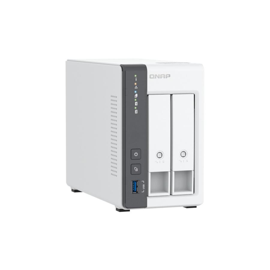 QNAP TS-216G 2ベイ NAS 【ほぼ未使用】 TS-216G ［NASケース・NASキット（HDD無し） / 2ベイ 2.5GbE対応 TS