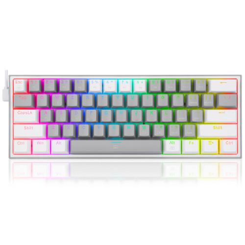REDRAGON K617-RGBGWTI 英語配列ミニサイズ ゲーミングキーボード