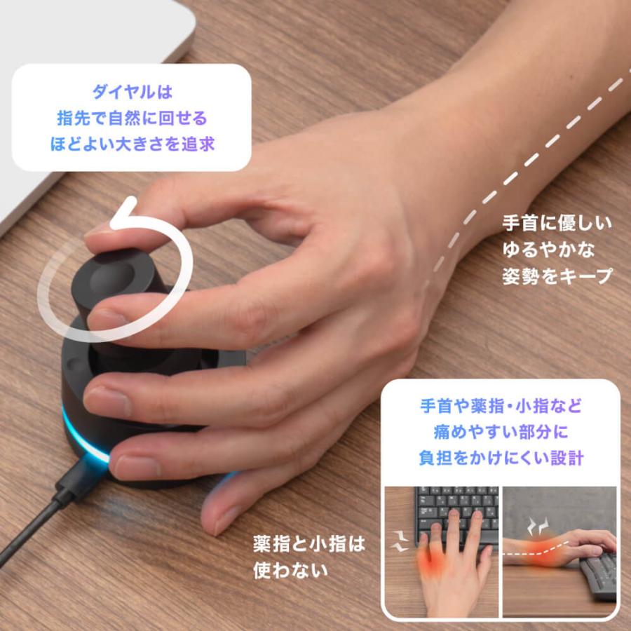 Orbital2 Type-C クリエイター向け 多機能左手デバイス : ツクモ