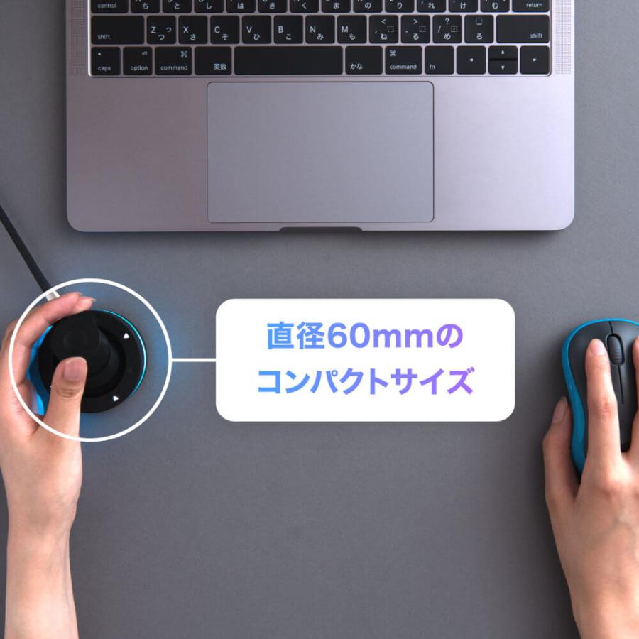 Orbital2 Type-C クリエイター向け 多機能左手デバイス : ツクモ