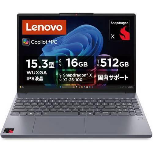 ノートPC IdeaPad Slim 3x Gen10 83N3001KJP [15.3型 /Snapdragon X X1