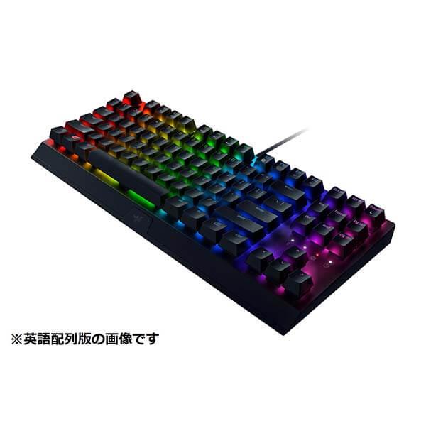 BlackWidow V3 Tenkeyless JP - Green Switch 有線 日本語配列テンキー