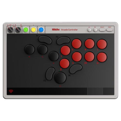 8bitdo アーケードコントローラー 8BitDo Arcade Controller 有線/USB無線/Bluetooth対応 レバーレス