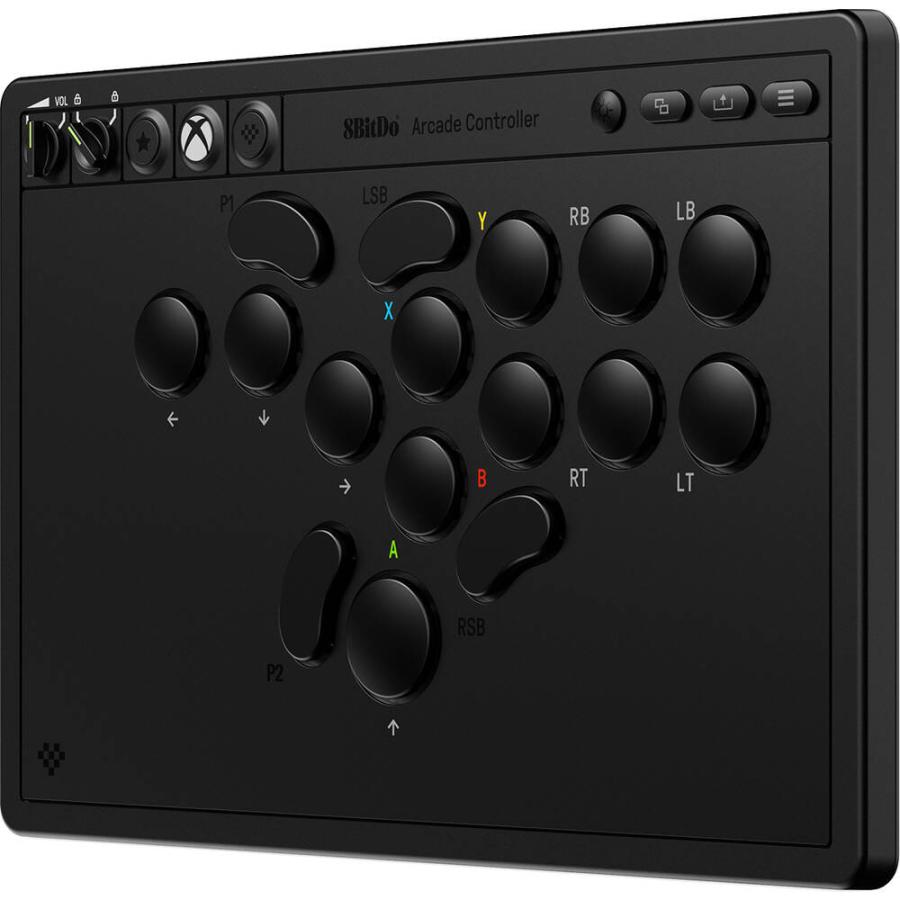 8BitDo Arcade Controller for Xbox Black 有線/USB無線/Bluetooth対応