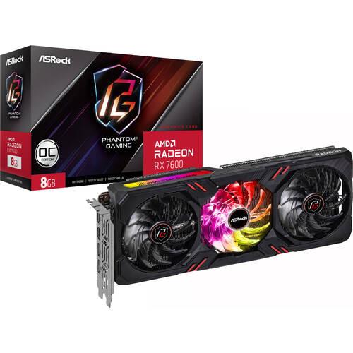 Radeon RX 7600 Phantom Gaming 8GB OC 中古 Radeon RX 7600 Phantom Gaming 8GB OC : ツクモ パソコン Yahoo!店