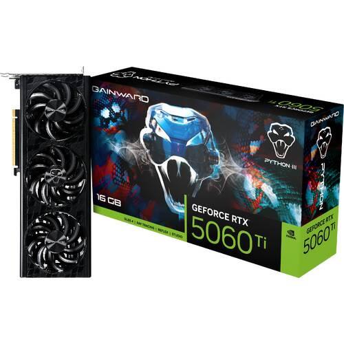 RTX 5060 Ti PYTHON III 16GB GDDR7 128bit 3-DP HDMI　NE7506T019T1-GB2061T（Yahoo!・ツクモ パソコン Yahoo!店）