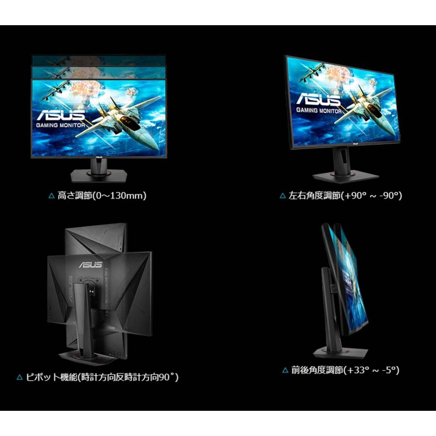 VG258QR-R 24.5インチ ゲーミングモニター フルHD 165Hz 1ms(GTG) TN