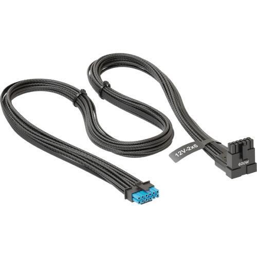 Native 12V-2×6 90° Cable Black SS-16P-90-12V-2x6-600-BK : ツクモ