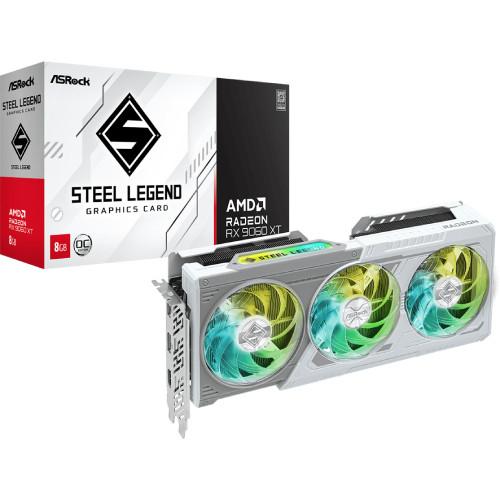 Radeon RX 9060 XT Steel Legend 8GB OC RX9060XT SL 8GO : ツクモ