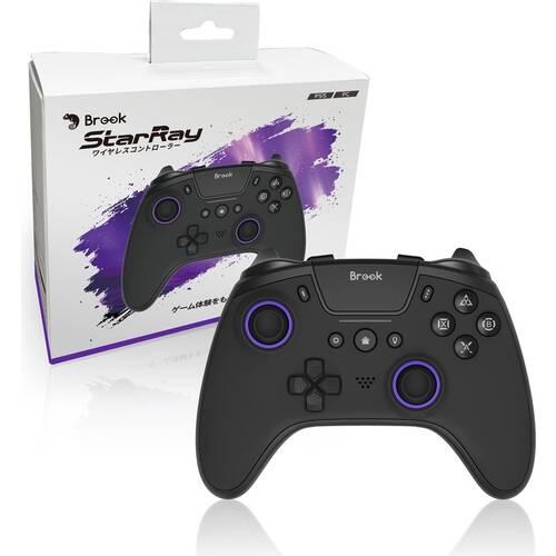 Brook StarRay PS5 有線/無線ゲームコントローラー : ツクモ パソコン