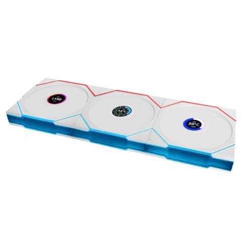 UNI FAN TL Wireless WT LCDモデル トリプルパック UF-TL120-LCD-WLS