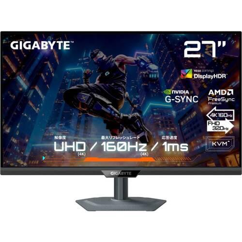 M27UP 27インチ 4K ゲーミングモニター 4K/160Hz FHD/320Hz SS-IPS 1ms