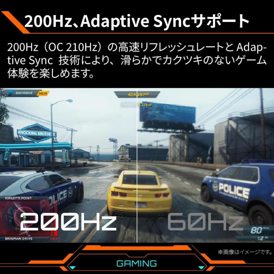 G27Q2 27インチ WQHD(2560x1440) ゲーミングモニター 200Hz 0.5ms(GTG