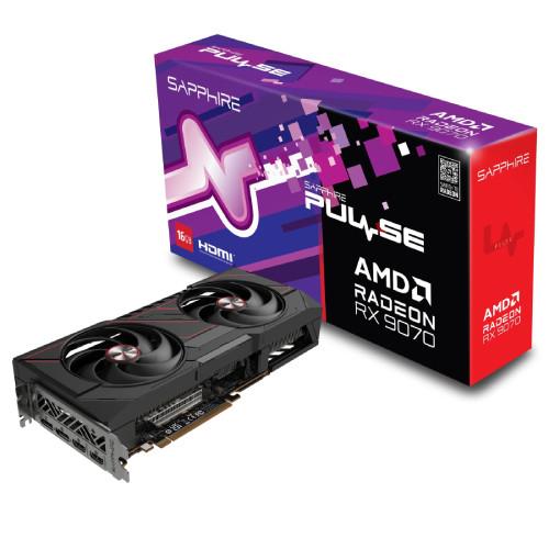 PULSE Radeon RX 9070 GAMING 16GB PULSERX907016GB/11349-03-20G