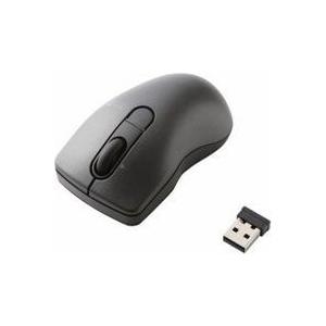 M-KS1DBSBK (ブラック) USB無線 BlueLED 3ボタン 静音 マウス : ツクモ