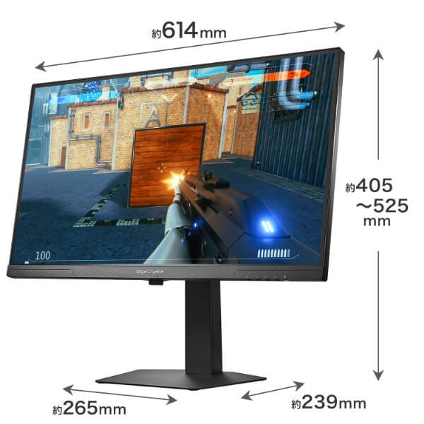 GigaCrysta KH-GDU271JAD 27インチ 4K/160Hz FHD/320Hz ゲーミング
