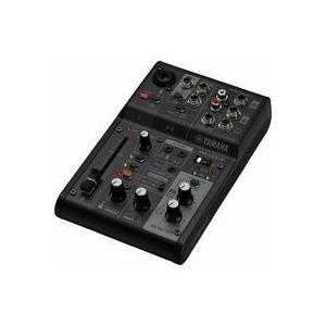 ヤマハ YAMAHA AG03MK2 ブラック ライブストリーミング ミキサーの商品画像（Yahoo!ショッピング）